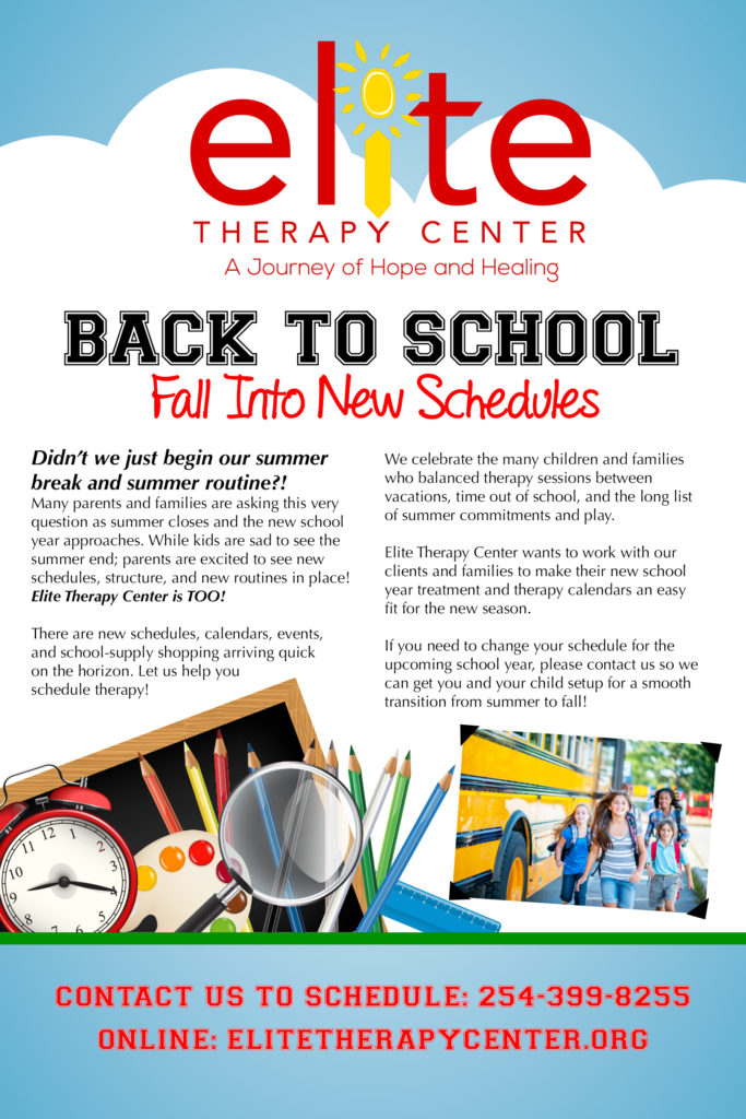 Back to School with Elite Therapy Center