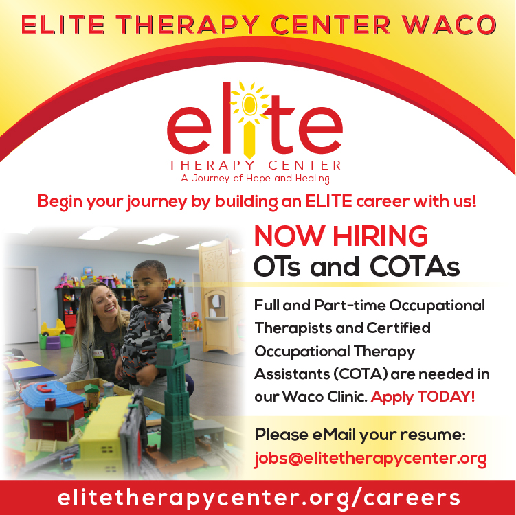 Hiring an OT and OTA for Elite Therapy Center