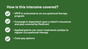 How VRTP is covered financially