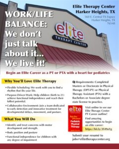 Harker Heights Elite Therapy Center Hiring Physical Therapists